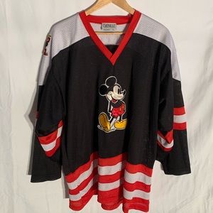 Vintage 90s Mickey Mouse Hockey Jersey